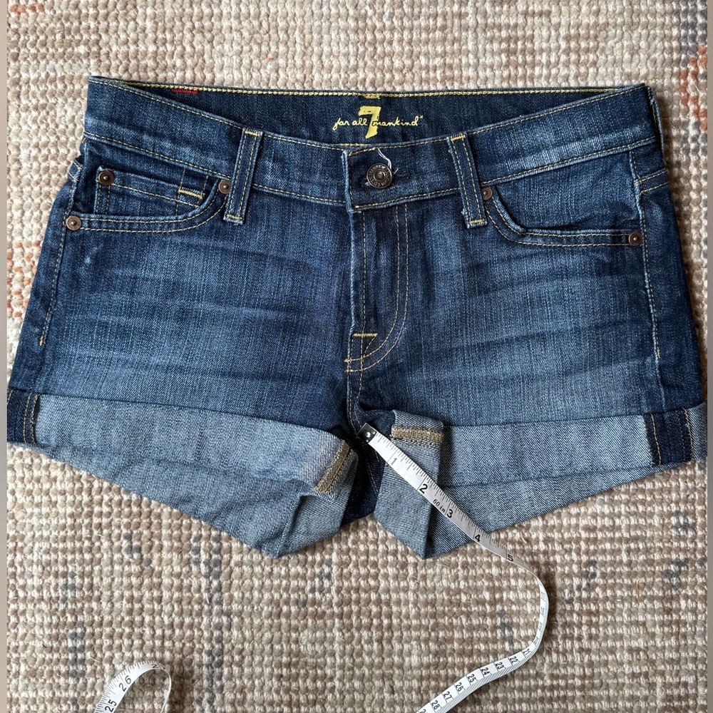 7 For All Mankind Jean Shorts